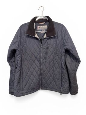 Columbia Vertex Core Interchange Quilted Liner Jacket Navy Blue XL